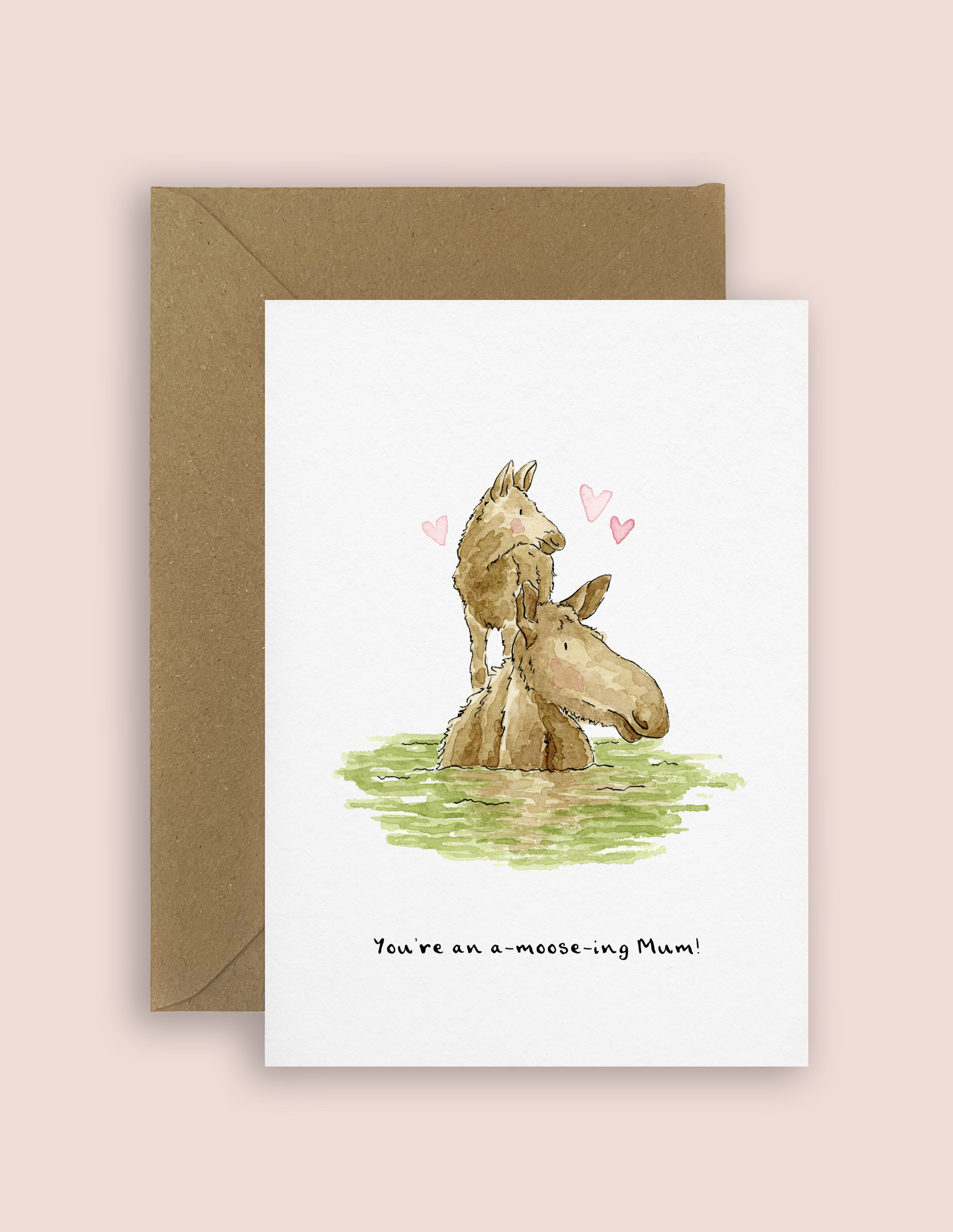 "You're an a-moose-ing Mum!" Moose Mother's Day Card